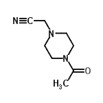 CAS#: 280110-88-5， 2-(4-Acetylpiperazin-1-Yl)Acetonitrile