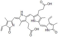 CAS 登录号：28022-06-2， 胆绿素 XIII alpha