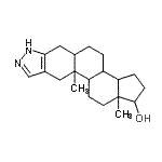 CAS#: 28032-00-0， 10A,12A-Dimethyl-1,2,3,3A,3B,4,5,5A,6,7,10,10A,10B,11,12,12A-Hexadecahydrocyclopenta[5,6]Naphtho[1,2-f]Indazol-1-Ol