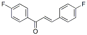 结构式 CAS# 2805-56-3, 1,3-二(4-氟苯基)丙-2-烯-1-酮