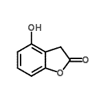CAS#: 2811-93-0， 4-Hydroxy-1-Benzofuran-2(3H)-One