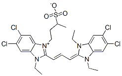 CAS#: 28118-10-7， 5,6-Dichloro-2-[3-(5,6-Dichloro-1,3-Diethyl-1,3-Dihydro-2H-Benzimidazol-2-Ylidene)-1-Propenyl]-1-Ethyl-3-(3-Sulphonatobutyl)-1H-Benzimidazolium