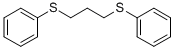 structure of CAS# 28118-53-8, 1,1'-[1,3-Propanediylbis(Thio)]Bis-Benzene;[3-(Phenylthio)Propylthio]Benzene;Zinc01903161;([3-(Phenylsulfanyl)Propyl]Sulfanyl)Benzene