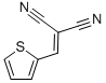 structure of CAS# 28162-32-5, (2-Thienylmethylene)Methane-1,1-Dicarbonitrile;2-(2-Thienylmethylene)Propanedinitrile;2-(2-Thienylmethylene)Malononitrile;Malononitrile, (2-Thienylmethylene)-