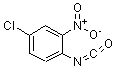 结构式 CAS# 28162-63-2, 4-氯-1-异氰酸-2-硝基苯