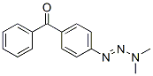 CAS 登录号：28226-01-9， 1-(4-苯甲酰基苯基)-3,3-二甲基三氮烯