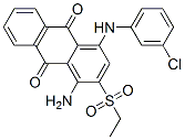 CAS#: 28252-15-5， 1-Amino-4-[(3-Chlorophenyl)Amino]-2-(Ethylsulphonyl)Anthraquinone