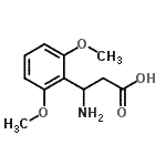 CAS#: 282524-76-9， 3-Amino-3-(2,6-Dimethoxyphenyl)Propanoic Acid