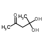 CAS#: 282548-01-0， 4,4-Dihydroxy-2-Pentanone