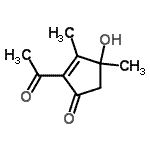 CAS#: 282715-34-8， 2-Acetyl-4-Hydroxy-3,4-Dimethyl-2-Cyclopenten-1-One