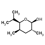 CAS#: 283177-93-5， (2R,3R,5R,6R)-6-Isopropyl-3,5-Dimethyltetrahydro-2H-Pyran-2-Ol
