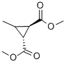 结构式 CAS# 28363-79-3, (1R,2R)-rel-3-甲基-1,2-环丙烷二羧酸二甲酯