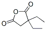 structure of CAS# 2840-69-9, Dihydro-3,3-Diethyl-2,5-Furandione;3,3-Diethyltetrahydrofuran-2,5-Dione;3,3-Diethyltetrahydrofuran-2,5-Quinone;2,2-Diethylsuccinic Anhydride