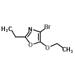 CAS#: 284040-96-6， 4-Bromo-5-Ethoxy-2-Ethyl-1,3-Oxazole
