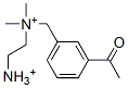 CAS#: 28411-14-5， N-(3-Acetylbenzyl)-N,N-Dimethylethylenediammonium