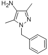 structure of CAS# 28466-69-5, 1-Benzyl-3,5-Dimethyl-Pyrazol-4-Amine;3,5-Dimethyl-1-(Phenylmethyl)-4-Pyrazolamine;[1-(Benzyl)-3,5-Dimethyl-Pyrazol-4-Yl]Amine;4-Amino-1-Benzyl-3,5-Dimethylpyrazole