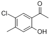 结构式 CAS# 28480-70-8, 1-(5-氯-2-羟基-4-甲基苯基)-乙酮