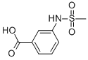 structure of CAS# 28547-13-9, 3-[(Methylsulfonyl)Amino]-Benzoic Acid;3-(Methylsulfonylamino)Benzoate;Zinc01707014