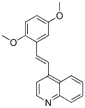 CAS#: 2859-52-1， 4-[2-(2,5-Dimethoxyphenyl)Ethenyl]Quinoline