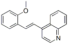 CAS#: 2859-57-6， Methyl 2-(2-(4-Quinolinyl)Vinyl)Phenyl Ether