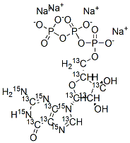 CAS#: 285978-17-8， Guanosine-13C10-15N5 5'-Triphosphate Sodium Salt