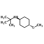 CAS#: 285991-98-2， trans-4-Methoxy-N-(2-Methyl-2-Propanyl)Cyclohexanamine