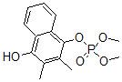 CAS 登录号：28614-34-8， 磷酸 4-羟基-2,3-二甲基-1-萘基二甲基酯