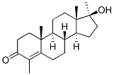 CAS#: 28626-76-8， 17beta-Hydroxy-4,17-Dimethylandrost-4-En-3-One