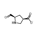 CAS#: 286392-24-3， (2R,4R)-4-Nitro-2-Pyrrolidinecarbaldehyde
