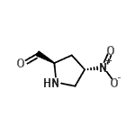 CAS#: 286392-25-4， (2R,4S)-4-Nitro-2-Pyrrolidinecarbaldehyde