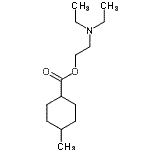 CAS#: 28657-03-6， 2-(Diethylamino)Ethyl 4-Methylcyclohexanecarboxylate