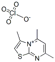 CAS#: 28666-87-7， 2,4,9-Trimethyl-7-Thia-5-Aza-1-Azoniabicyclo[4.3.0]Nona-1,3,5,8-Tetraene Perchlorate