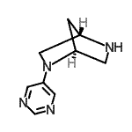 CAS#: 286943-13-3， (1S,4S)-2-(5-Pyrimidinyl)-2,5-Diazabicyclo[2.2.1]Heptane