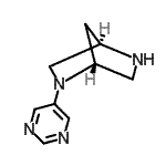 CAS#: 286943-77-9， (1R,4R)-2-(5-Pyrimidinyl)-2,5-Diazabicyclo[2.2.1]Heptane
