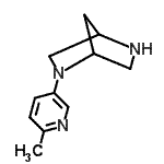 CAS#: 286943-93-9， 2-(6-Methyl-3-Pyridinyl)-2,5-Diazabicyclo[2.2.1]Heptane