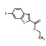 CAS#: 287109-71-1， Ethyl 6-Fluoro-1,3-Benzothiazole-2-Carboxylate