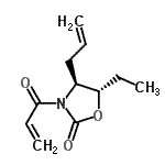 CAS#: 287184-98-9， (4S,5S)-3-Acryloyl-4-Allyl-5-Ethyl-1,3-Oxazolidin-2-One