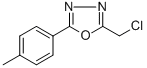 结构式 CAS# 287197-95-9, 2-氯甲基-5-(4-甲基苯基)-1,3,4-恶二唑