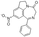 CAS#: 28748-76-7， 6,7-Dihydro-9-Nitro-1-Phenyl-Pyrrolo(3,2,1-jk)(1,4)Benzodiazepin-4(3H)-One