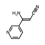 CAS#: 287493-97-4， (2Z)-3-Amino-3-(3-Pyridinyl)Acrylonitrile