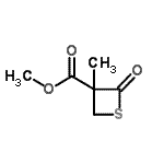 CAS#: 287716-79-4， Methyl 3-Methyl-2-Oxo-3-Thietanecarboxylate