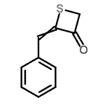 CAS#: 28786-93-8， 2-Benzylidene-3-Thietanone