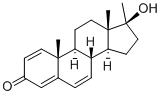 CAS#: 28816-02-6， (17beta)-17-Hydroxy-17-Methyl-Androsta-1,4,6-Trien-3-One
