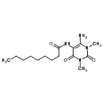 CAS#: 288391-09-3， N-(6-Amino-1,3-Dimethyl-2,4-Dioxo-1,2,3,4-Tetrahydro-5-Pyrimidinyl)Nonanamide