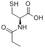 CAS 登录号：2885-79-2， N-丙酰基-L-半胱氨酸