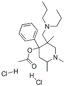CAS#: 28866-22-0， [5-[(Dipropylamino)Methyl]-1,2,5-Trimethyl-4-Phenyl-4-Piperidyl] Acetate Dihydrochloride
