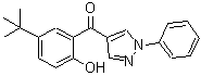CAS#: 288844-46-2， [2-Hydroxy-5-(2-Methyl-2-Propanyl)Phenyl](1-Phenyl-1H-Pyrazol-4-Yl)Methanone