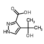 CAS#: 289041-82-3， 4-(2-Hydroxy-2-Propanyl)-1H-Pyrazole-3-Carboxylic Acid
