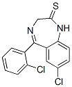 CAS#: 2894-71-5, 7-Chloro 5-(2-Chlorophenyl)-1,3-Dihydro-2H-(1,4)-Benzodiazepine-2-Thione