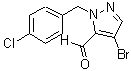 CAS#: 289504-53-6， 4-Bromo-1-(4-Chlorobenzyl)-1H-Pyrazole-5-Carbaldehyde